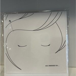 Vera Wang new bride wedding card